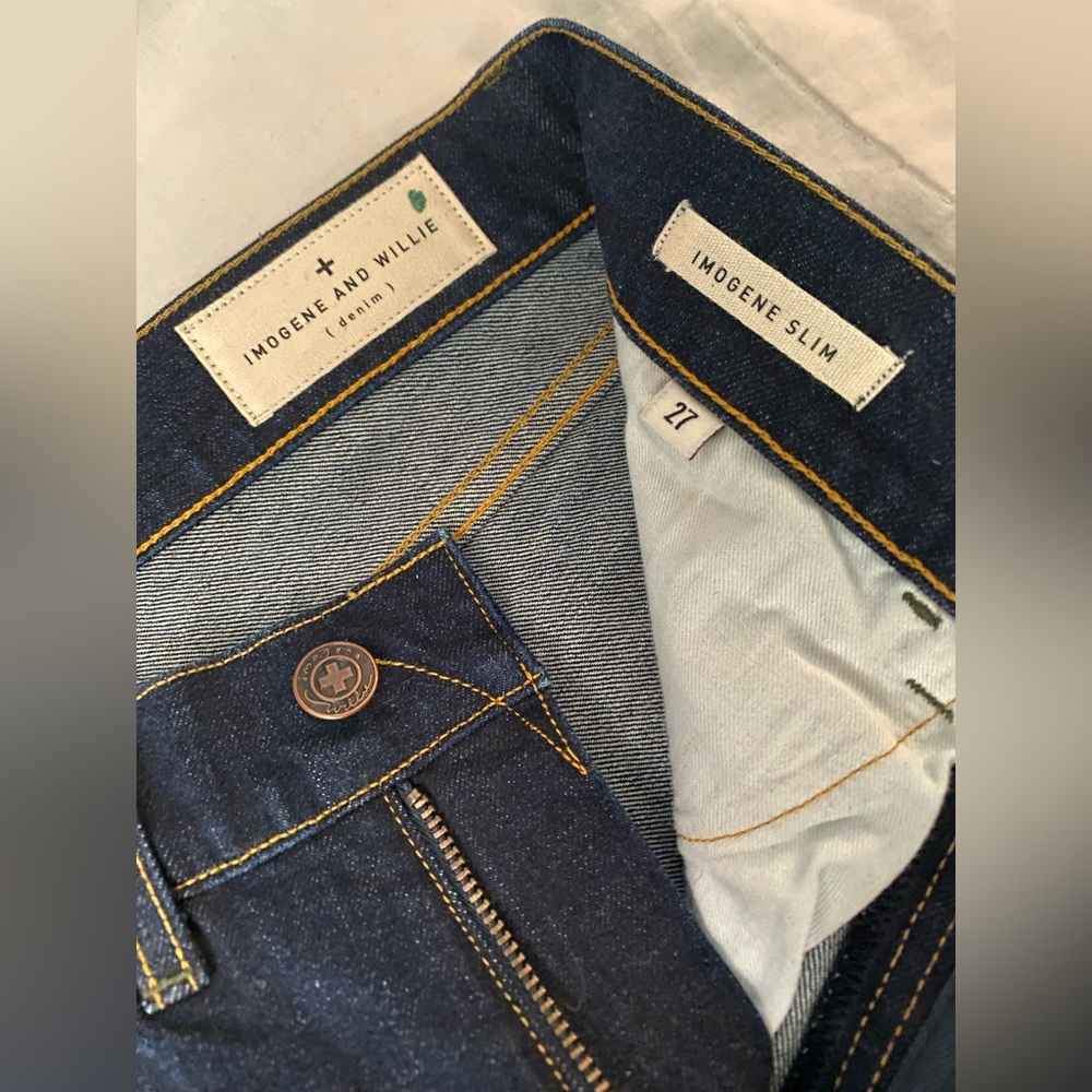 Imogene Slim Indigo Rinse - Picture 5 of 8